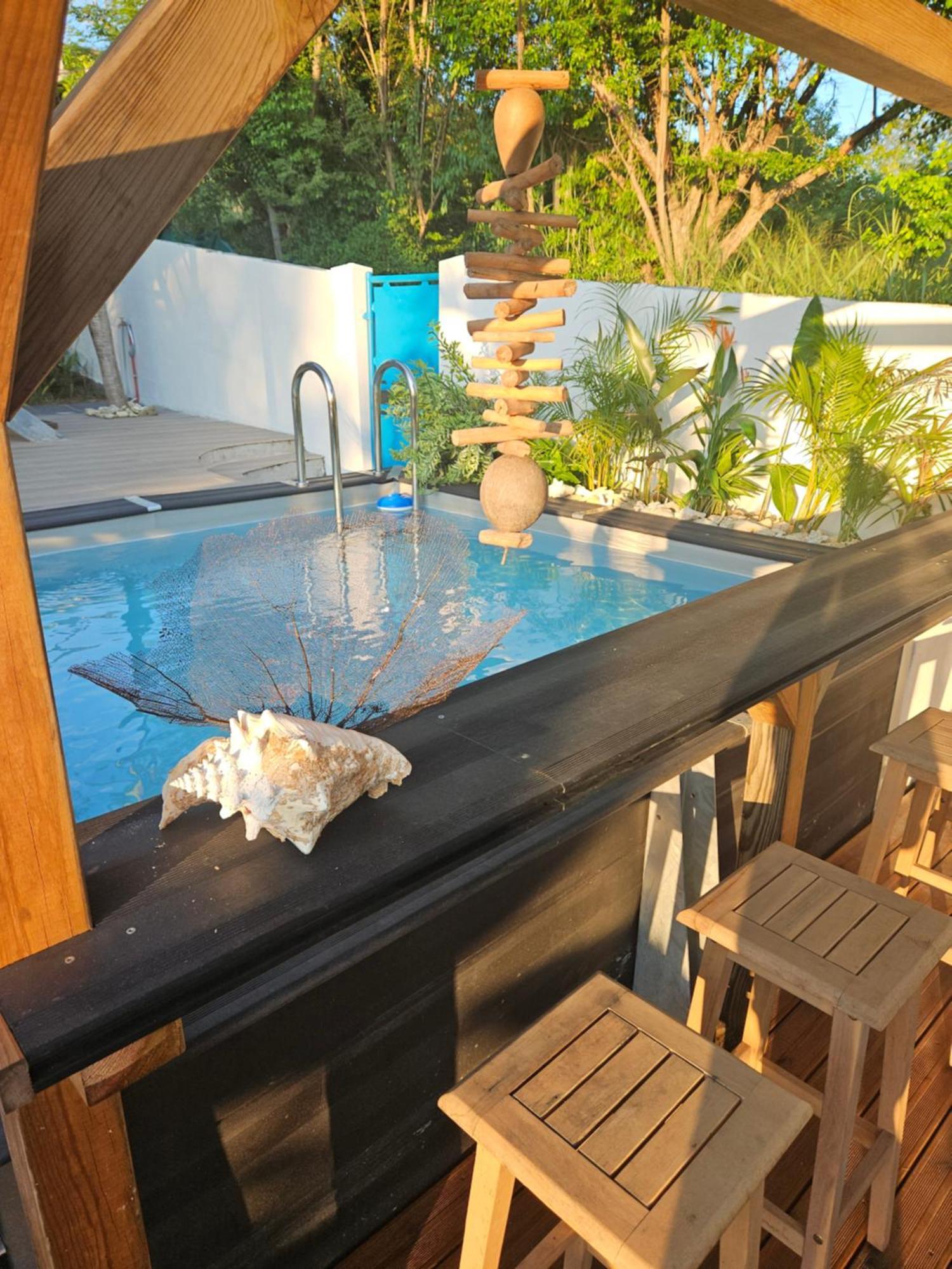 Ti Oasis Colibri, 1 Chambre, Piscine, A 150M De La Plage Sainte-Luce Esterno foto